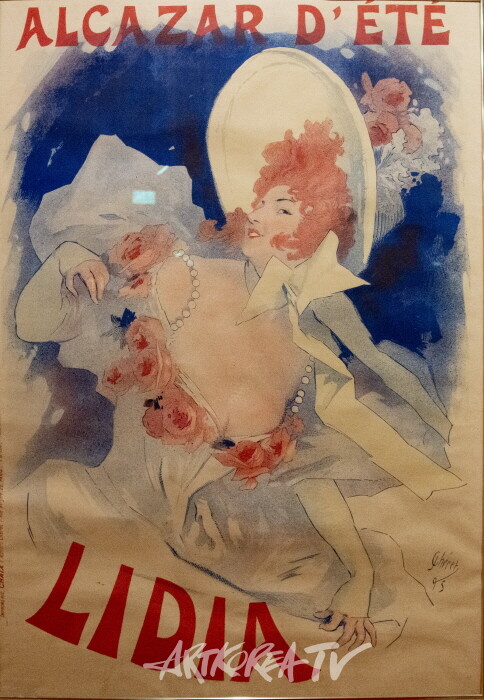 쥘 세레-리디아 1895 석판화 120.9-85.2cm