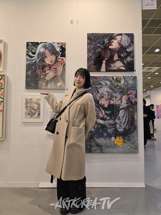 홍무아 작가, ‘2024 서울아트쇼’ 완판