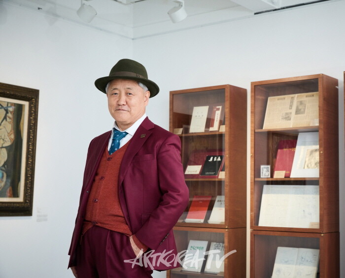 걸어다니는 미술계 메신저 김달진미술자료박물관장 인터뷰