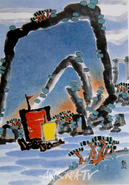 강산 133.5×95.5cm