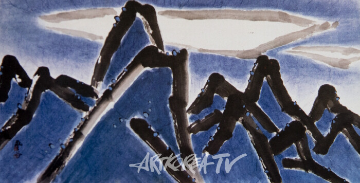 산 1976 66.5×130cm