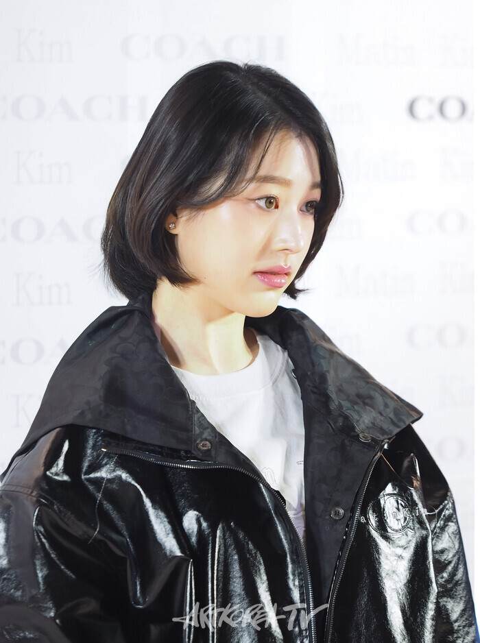 코치 마뗑킴 컬렉션 팝업 행사(장다아) 2025.01.10 사진 ⓒ아트코리아방송 이용선 기자