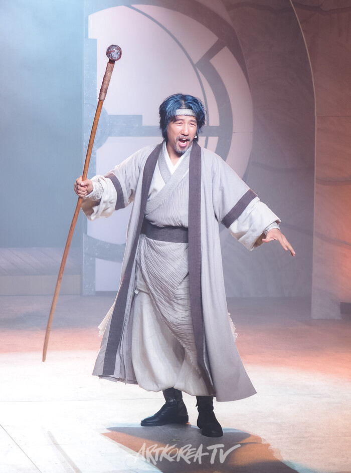 뮤지컬 '무명호걸'(지부 역 박유덕) 2025.01.10 사진 ⓒ아트코리아방송 이용선 기자