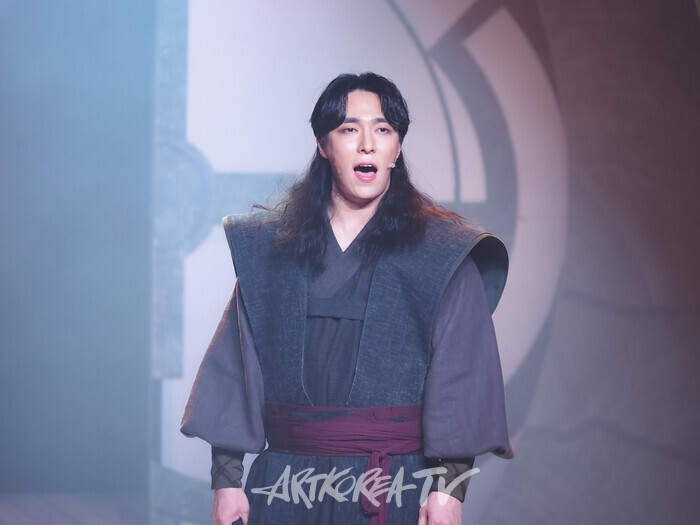 뮤지컬 '무명호걸'(이츠키 역 김우성) 2025.01.10 사진 ⓒ아트코리아방송 이용선 기자