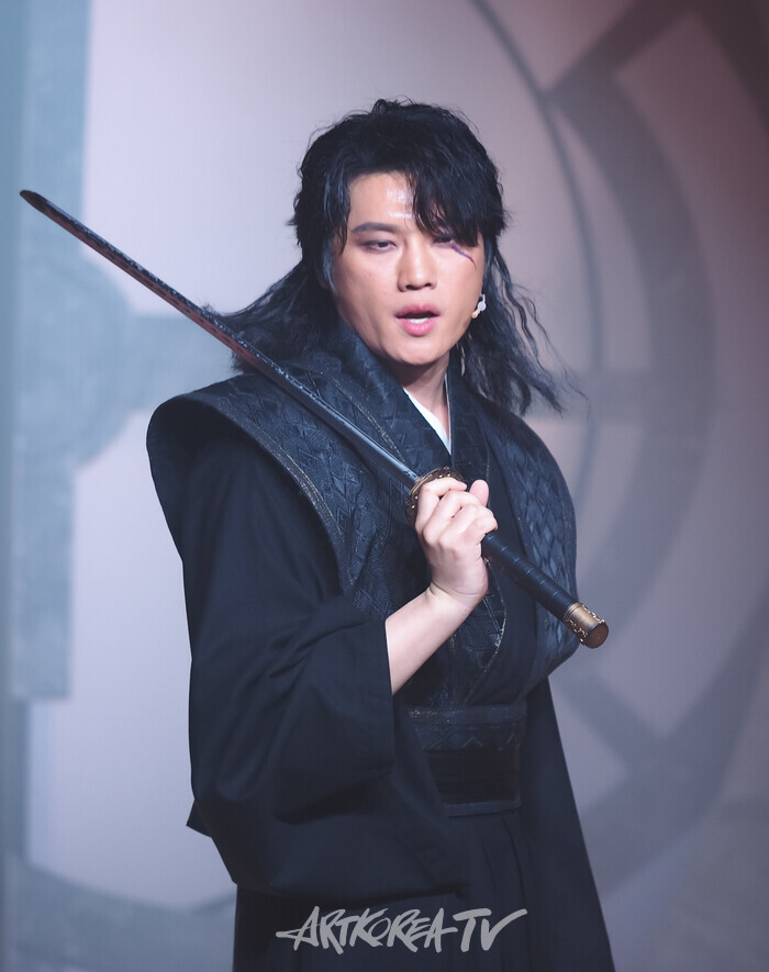 뮤지컬 '무명호걸'(가토 기요마사 역 백인태) 2025.01.10 사진 ⓒ아트코리아방송 이용선 기자