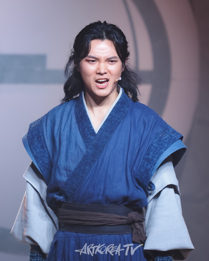 뮤지컬 '무명호걸'(덕만 역 송광일) 2025.01.10 사진 ⓒ아트코리아방송 이용선 기자