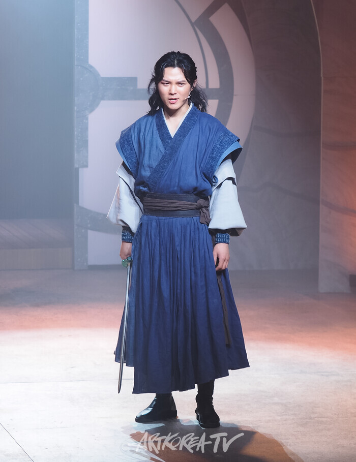 뮤지컬 '무명호걸'(덕만 역 송광일) 2025.01.10 사진 ⓒ아트코리아방송 이용선 기자