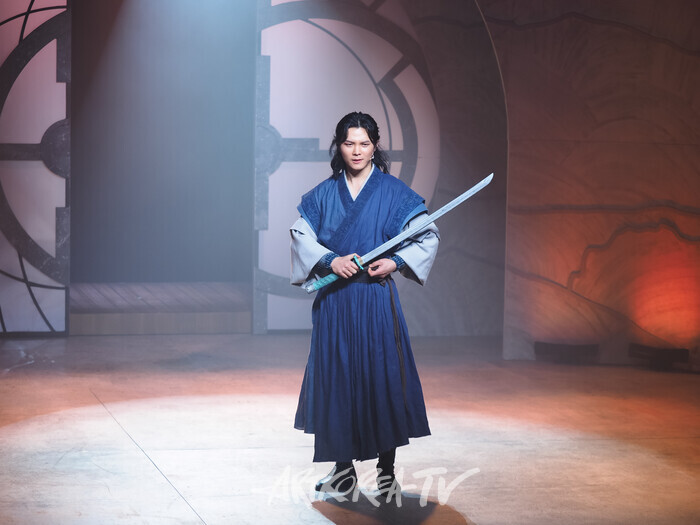 뮤지컬 '무명호걸'(덕만 역 송광일) 2025.01.10 사진 ⓒ아트코리아방송 이용선 기자