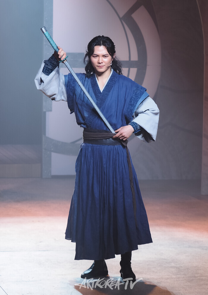 뮤지컬 '무명호걸'(덕만 역 송광일) 2025.01.10 사진 ⓒ아트코리아방송 이용선 기자