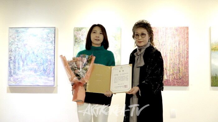 한국예총 회장상-권인애 작가