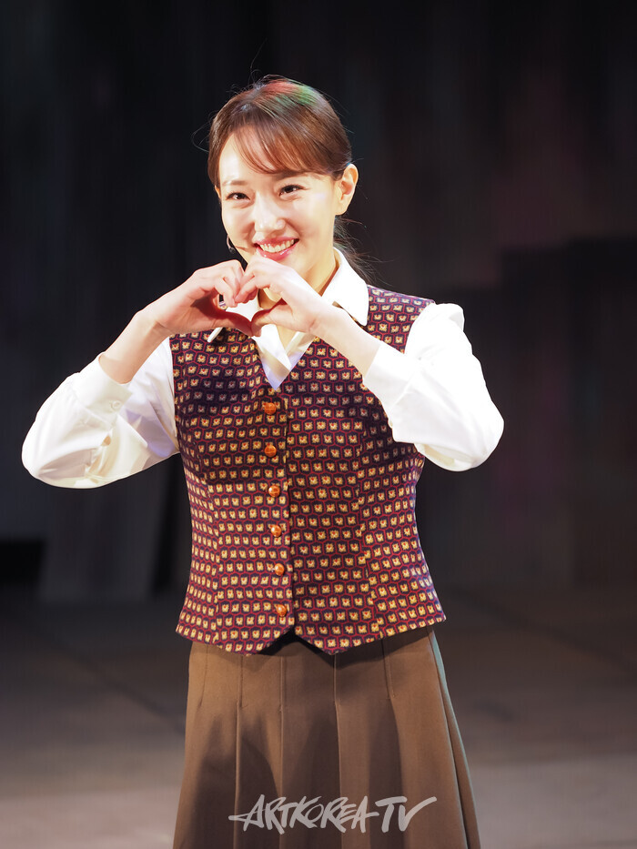 뮤지컬 '어제의 시는 내일의 노래가 될 수 있을까' 프레스콜(한수림). 2025.01.16 사진 ⓒ아트코리아방송 이용선 기자