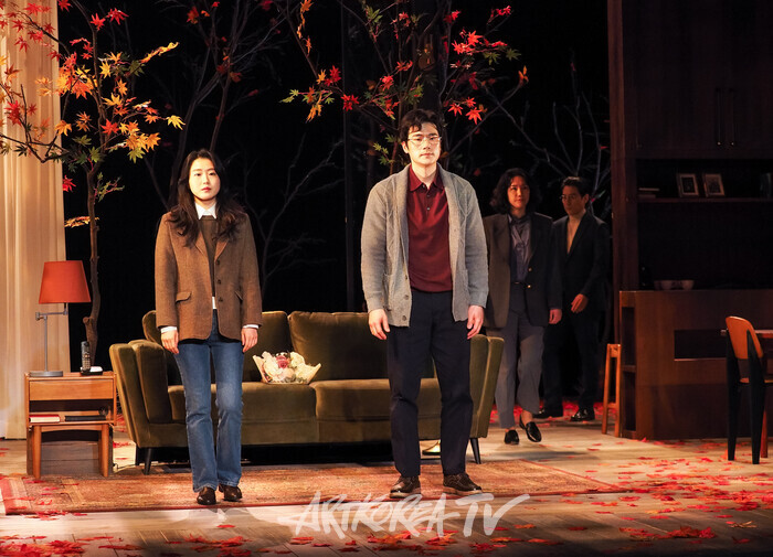 연극 '붉은 낙엽' (장승연, 김강우) 2025.01.17 사진 ⓒ아트코리아방송 이용선 기자
