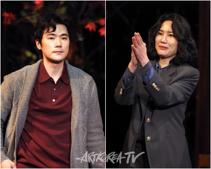 연극 '붉은 낙엽' (김강우, 김원정) 2025.01.17 사진 ⓒ아트코리아방송 이용선 기자