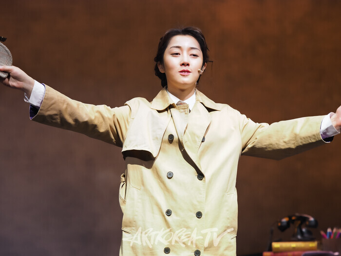 뮤지컬 '넬리블라이' 커튼콜(시민지) 2025.02.01 사진 ⓒ아트코리아방송 이용선 기자