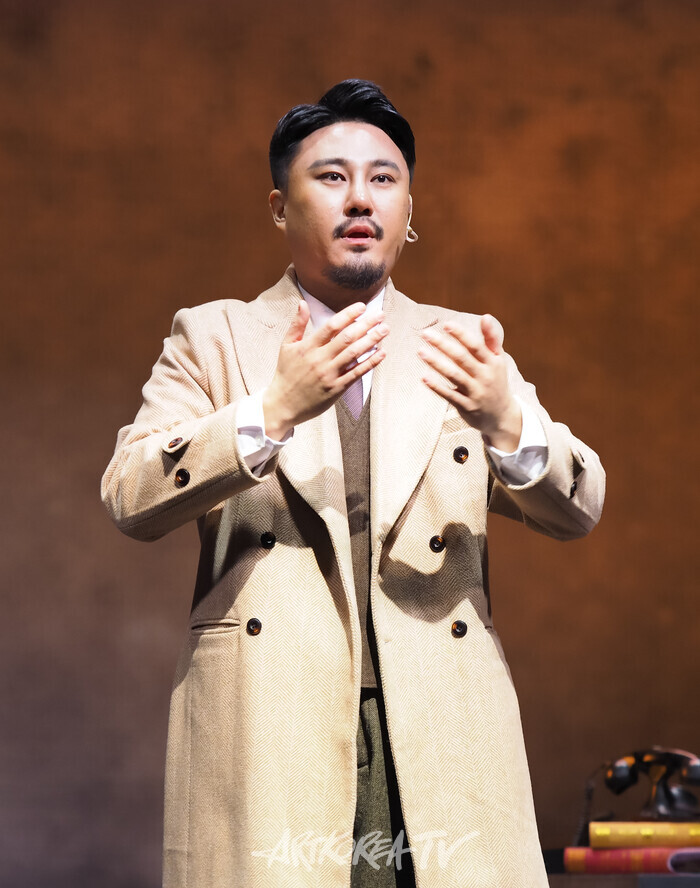 뮤지컬 '넬리블라이' 커튼콜(정호윤) 2025.02.01 사진 ⓒ아트코리아방송 이용선 기자