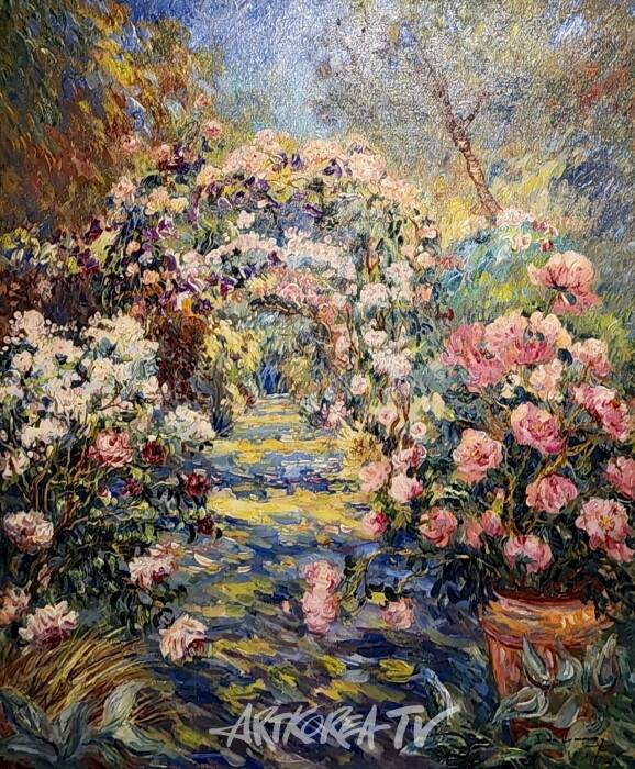 노르망디의 봄 100×81cm Oil on canvas