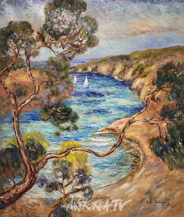 라 칼라 73×60cm Oil on canvas