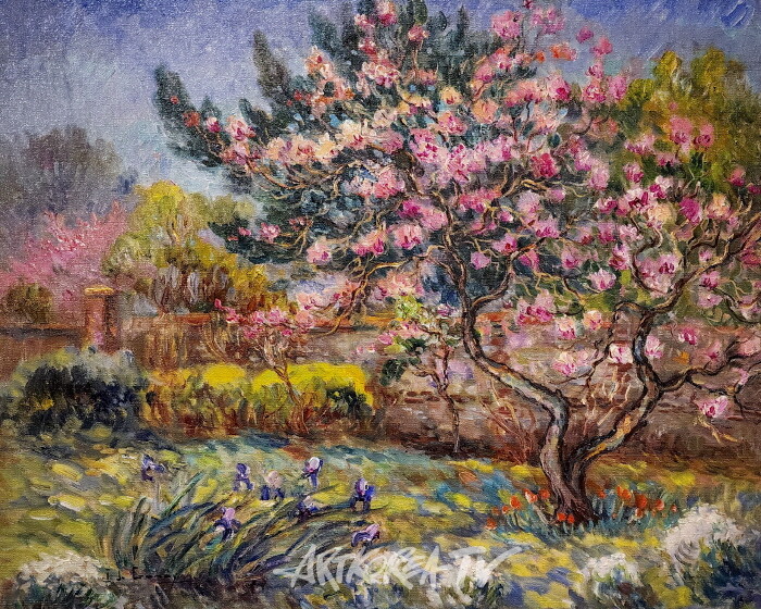 목련 73×60cm Oil on canvas