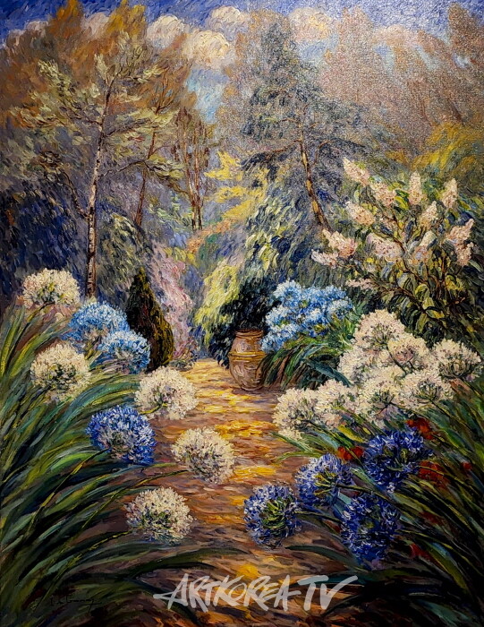 아가판테 정원 116×89cm Oil on canvas