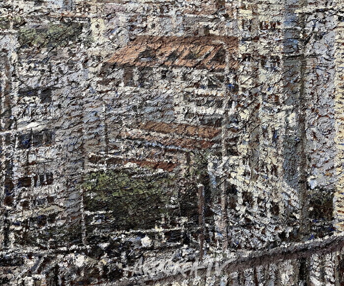 송지연,먼 곳을 보다,60.6x72.7cm,Acrylic on linen,2022