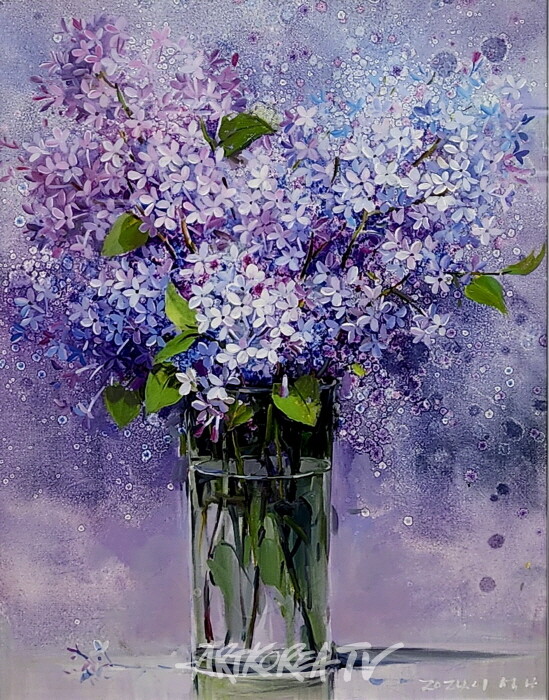 라일락 6호 유채화