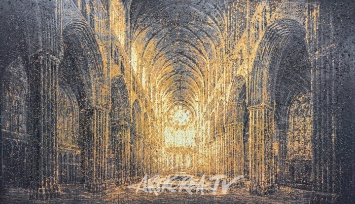 곽수영_ Voyage immobile 24-VI, Acrylic on Canvas, 106x180cm, 2024