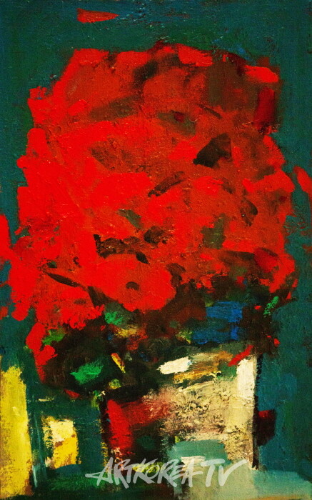 꽃의기억 53x40.9 oil on canvas-박명호 작가