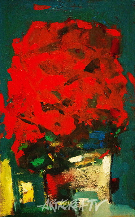 꽃의기억 53x40.9 oil on canvas-박명호 작가