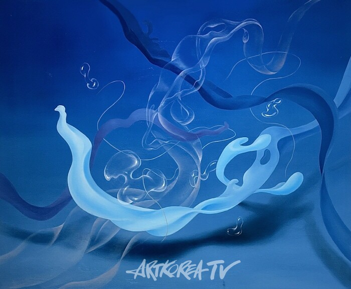 윤지현, layered, 60.6x72.2cm,oil on canvas,2024