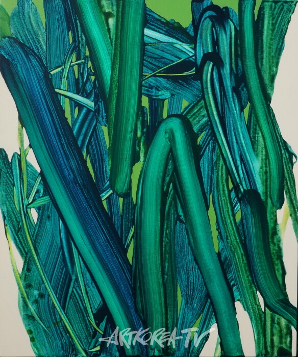 유정현 개인전 ‘Tumbleweed_구르는 풀’ – 착취의 흔적과 회화의 재해석