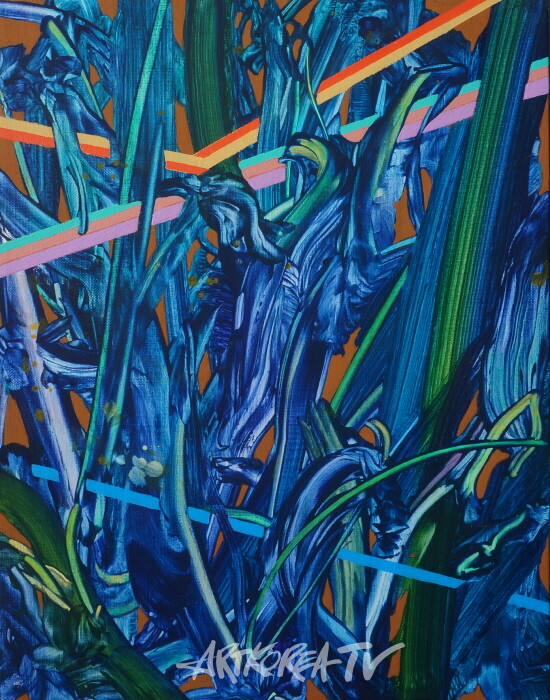 유정현 개인전 ‘Tumbleweed_구르는 풀’ – 착취의 흔적과 회화의 재해석