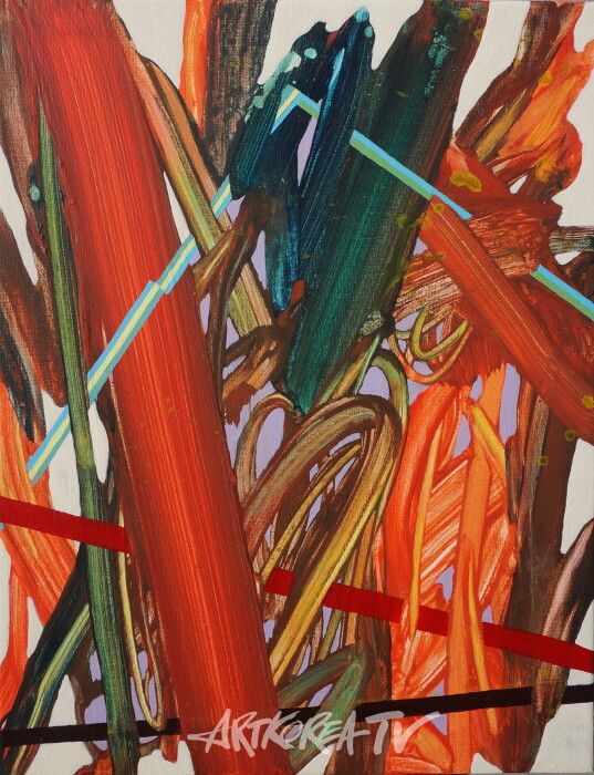 유정현 개인전 ‘Tumbleweed_구르는 풀’ – 착취의 흔적과 회화의 재해석