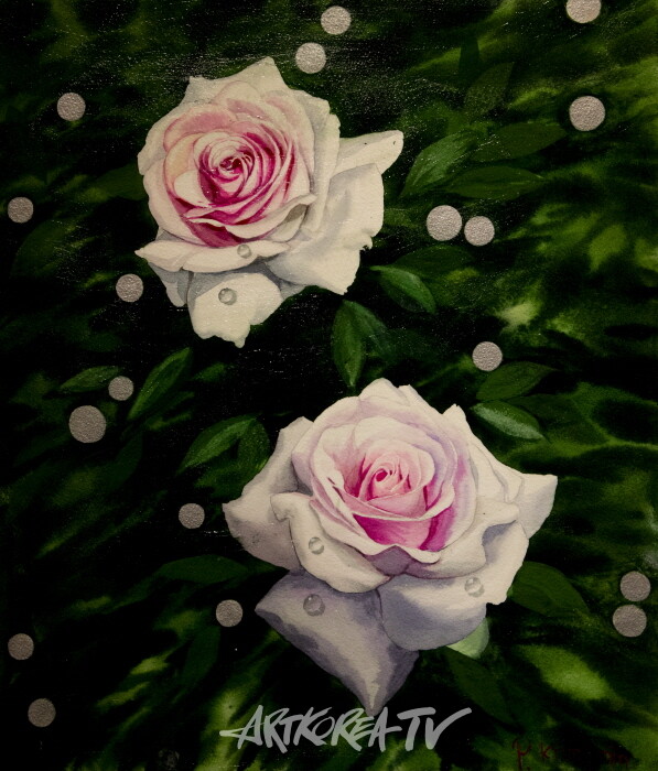 박경민 개인전 ‘꿈을 넘어서’ – 너의 향기 53.0×45.5cm Watercolor on paper