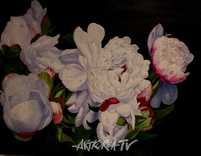 박경민 개인전 ‘꿈을 넘어서’ –유혹 116.8×91.0cm Watercolor on paper