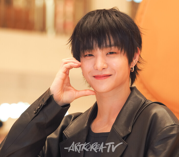 코치 태비샵 팝업 행사(트레저 지훈) 2025.02.21 사진 ⓒ아트코리아방송 이용선 기자