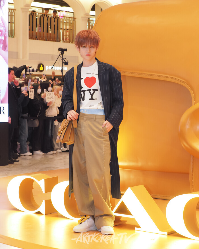 코치 태비샵 팝업 행사(트레저 요시) 2025.02.21 사진 ⓒ아트코리아방송 이용선 기자