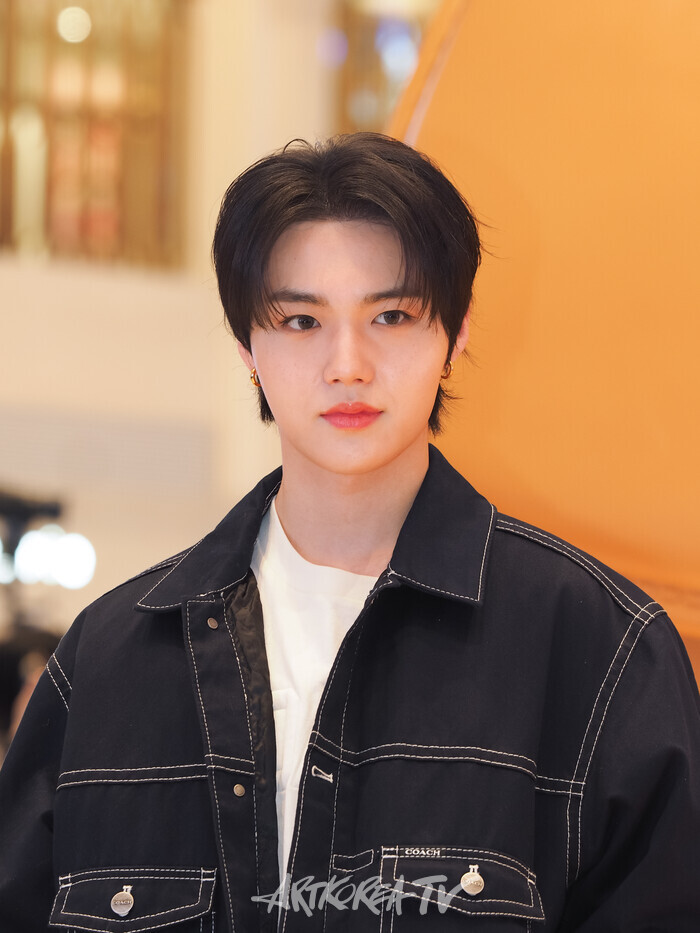 코치 태비샵 팝업 행사(트레저 도영) 2025.02.21 사진 ⓒ아트코리아방송 이용선 기자