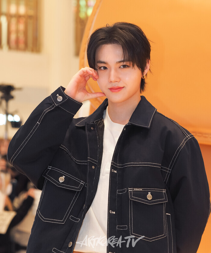 코치 태비샵 팝업 행사(트레저 도영) 2025.02.21 사진 ⓒ아트코리아방송 이용선 기자