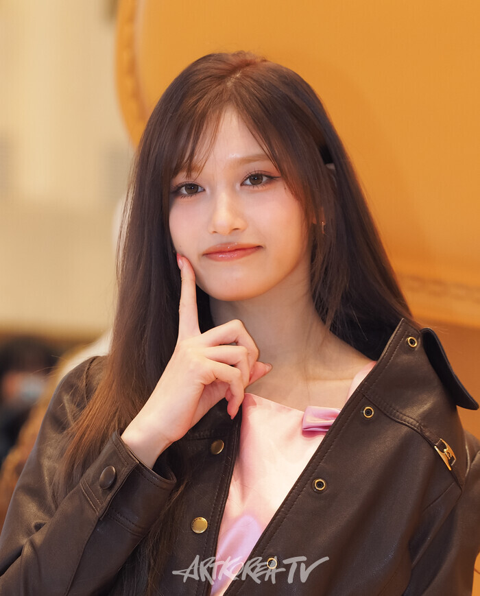 코치 태비샵 팝업 행사(아이브 이서) 2025.02.21 사진 ⓒ아트코리아방송 이용선 기자