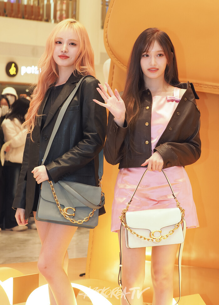 코치 태비샵 팝업 행사(아이브 리즈, 이서) 2025.02.21 사진 ⓒ아트코리아방송 이용선 기자