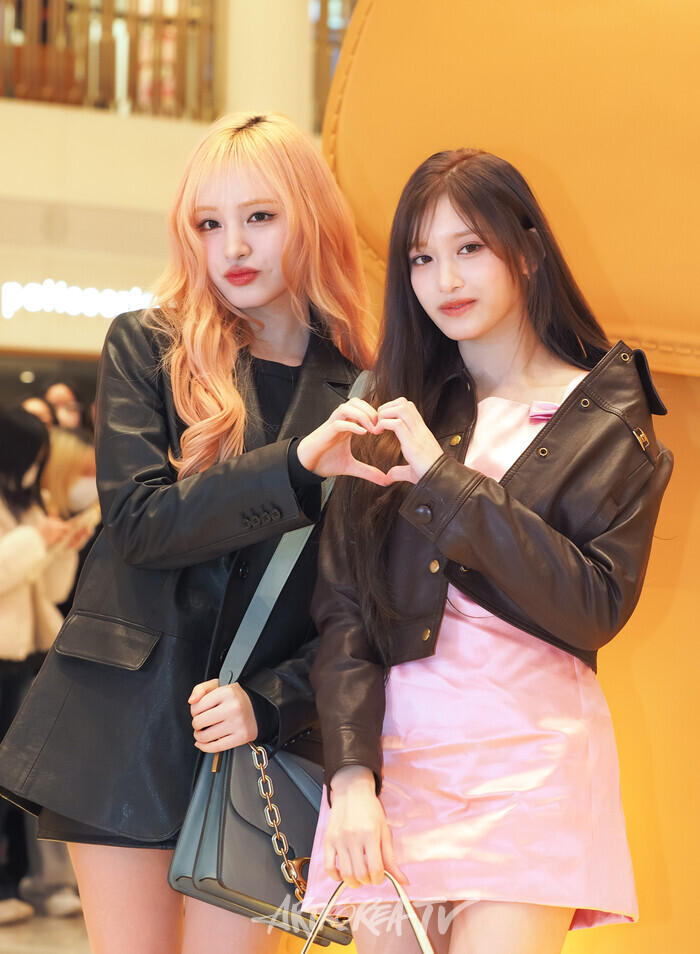 코치 태비샵 팝업 행사(아이브 리즈, 이서) 2025.02.21 사진 ⓒ아트코리아방송 이용선 기자