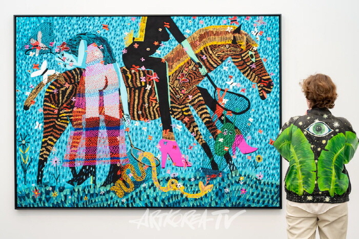 Nazarian-Curcio, Frieze Los Angeles 2025. 사진-Casey Kelbaugh. 제공-Frieze 및 CKA