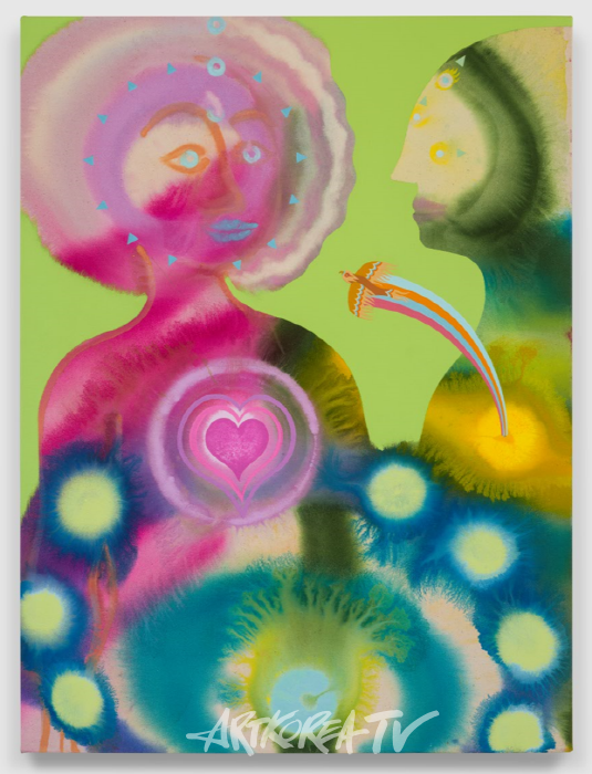 가나아트 한남, 애런 존슨 개인전 'New Light'-Love On A Wing