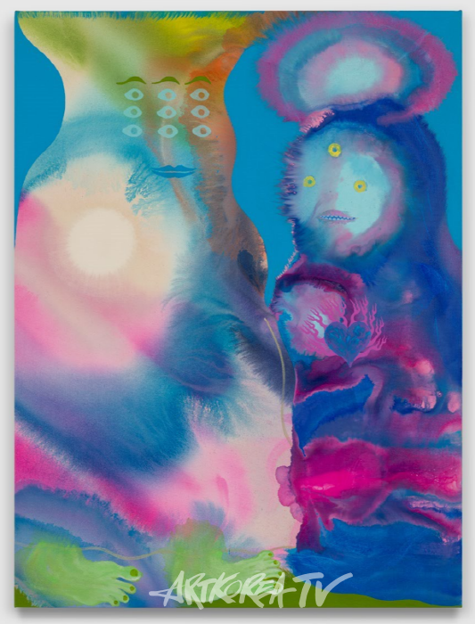 가나아트 한남, 애런 존슨 개인전 'New Light'-King and Queen