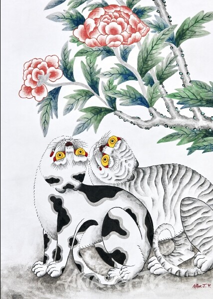 남정예 작가 제4회 아트코리아방송 문화예술민화대상 수상