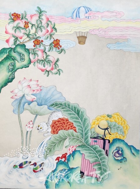 남정예 작가 제4회 아트코리아방송 문화예술민화대상 수상