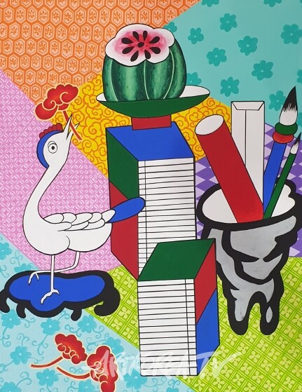 남정예 작가 제4회 아트코리아방송 문화예술민화대상 수상