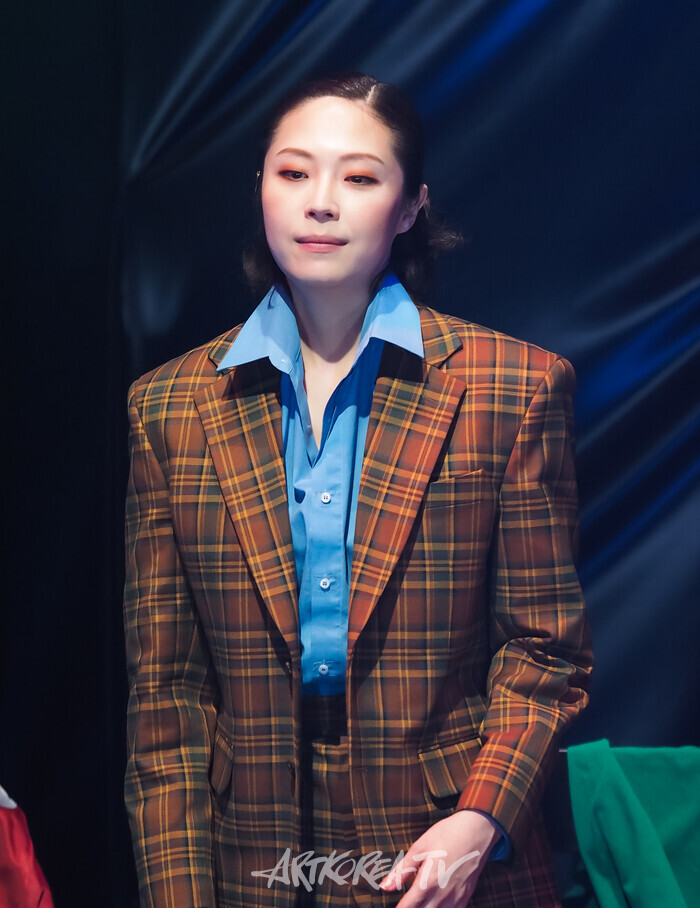 연극 '구미식' 커튼콜(한지수). 2025.02.22. 사진 ⓒ아트코리아방송 이용선 기자