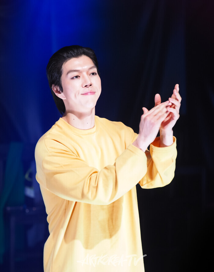 연극 '구미식' 커튼콜(김민하). 2025.02.22. 사진 ⓒ아트코리아방송 이용선 기자