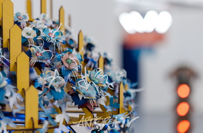 《양혜규: 윤년》 전시전경네덜란드 쿤스트할 로테르담, 2025Courtesy of the artist사진: Marco De Swart이미지 제공: 국제갤러리